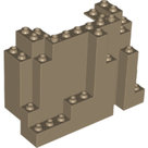LEGO-Dark-Tan-Rock-Panel-4-x-10-x-6-Rectangular-(BURP)-6082-6143428