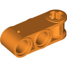 LEGO-Orange-Technic-Axle-and-Pin-Connector-Perpendicular-3L-with-2-Pin-Holes-42003-6330986
