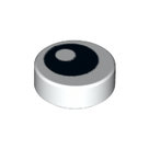 LEGO-White-Tile-Round-1-x-1-with-Black-Eye-with-Pupil-Pattern-98138pb007-6284599
