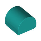 LEGO-Dark-Turquoise-Slope-Curved-1-x-1-x-2-3-Double-49307-6295358