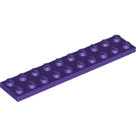 LEGO-Dark-Purple-Plate-2-x-10-3832-6109812