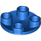 LEGO-Blue-Plate-Round-2-x-2-with-Rounded-Bottom-(Boat-Stud)-2654-4278276