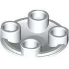 LEGO-White-Plate-Round-2-x-2-with-Rounded-Bottom-(Boat-Stud)-2654-265401