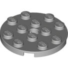 LEGO-Light-Bluish-Gray-Plate-Round-4-x-4-with-Hole-60474-4515351