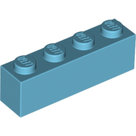 LEGO-Medium-Azure-Brick-1-x-4-3010-6036238
