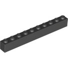 LEGO-Black-Brick-1-x-10-6111-611126