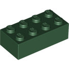 LEGO-Dark-Green-Brick-2-x-4-3001-4260493