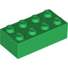 LEGO-Green-Brick-2-x-4-3001-4106356