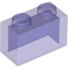LEGO-Trans-Purple-Brick-1-x-2-without-Bottom-Tube-3065-6035495