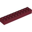 LEGO-Dark-Red-Brick-2-x-10-3006-6212075