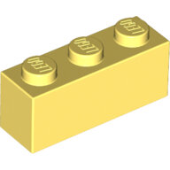 LEGO Bright Light Yellow Brick 1 x 3 3622 - 6201646 LEGO Bright Light Yellow Brick 1 x 3 3622 - 6201646