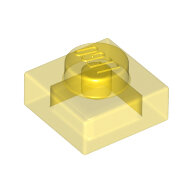 LEGO Trans-Yellow Plate 1 x 1 3024 - 6252045 LEGO Trans-Yellow Plate 1 x 1 3024 - 6252045
