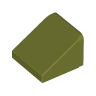 LEGO Olive Green Slope 30 1 x 1 x 2/3 54200 - 6002841 LEGO Olive Green Slope 30 1 x 1 x 2/3 54200 - 6002841