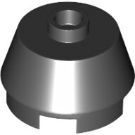 LEGO Black Cone 2 x 2 Truncated 98100 - 4653822 LEGO Black Cone 2 x 2 Truncated 98100 - 4653822