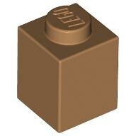 LEGO Medium Nougat Brick 1 x 1 3005 - 4569624 LEGO Medium Nougat Brick 1 x 1 3005 - 4569624