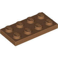 LEGO Medium Nougat Plate 2 x 4 3020 - 6093494 LEGO Medium Nougat Plate 2 x 4 3020 - 6093494