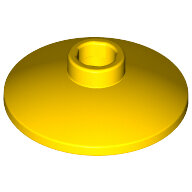 LEGO Yellow Dish 2 x 2 Inverted (Radar) 4740 - 4169960 LEGO Yellow Dish 2 x 2 Inverted (Radar) 4740 - 4169960