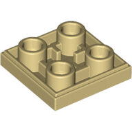LEGO Tan Tile, Modified 2 x 2 Inverted 11203 - 6013081 LEGO Tan Tile, Modified 2 x 2 Inverted 11203 - 6013081