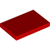 LEGO Red Tile 2 x 3 26603 - 6189130 LEGO Red Tile 2 x 3 26603 - 6189130