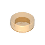 LEGO Trans-Orange Tile, Round 1 x 1 98138 - 4646865 LEGO Trans-Orange Tile, Round 1 x 1 98138 - 4646865