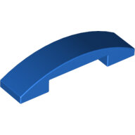 LEGO Blue Slope, Curved 4 x 1 Double 93273 - 4649773 LEGO Blue Slope, Curved 4 x 1 Double 93273 - 4649773