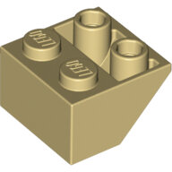 LEGO Tan Slope, Inverted 45 2 x 2 3660 - 4118866 LEGO Tan Slope, Inverted 45 2 x 2 3660 - 4118866