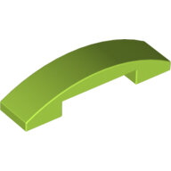 LEGO Lime Slope, Curved 4 x 1 Double 93273 - 4617069 LEGO Lime Slope, Curved 4 x 1 Double 93273 - 4617069