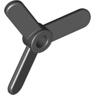 LEGO Black Propeller 3 Blade Small 2421 - 4289255 LEGO Black Propeller 3 Blade Small 2421 - 4289255
