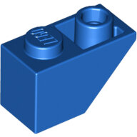 LEGO Blue Slope, Inverted 45 2 x 1 3665 - 366523 LEGO Blue Slope, Inverted 45 2 x 1 3665 - 366523