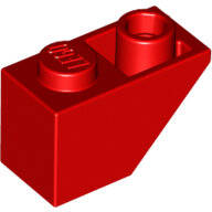 LEGO Red Slope, Inverted 45 2 x 1 3665 - 366521 LEGO Red Slope, Inverted 45 2 x 1 3665 - 366521