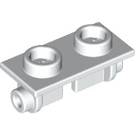 LEGO White Hinge Brick 1 x 2 Top Plate 3938 - 393801 LEGO White Hinge Brick 1 x 2 Top Plate 3938 - 393801