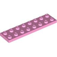 LEGO Bright Pink Plate 2 x 8 3034 - 6252555 LEGO Bright Pink Plate 2 x 8 3034 - 6252555