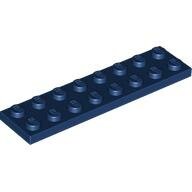 LEGO Dark Blue Plate 2 x 8 3034 - 4252662 LEGO Dark Blue Plate 2 x 8 3034 - 4252662
