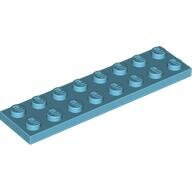 LEGO Medium Azure Plate 2 x 8 3034 - 6119125 LEGO Medium Azure Plate 2 x 8 3034 - 6119125