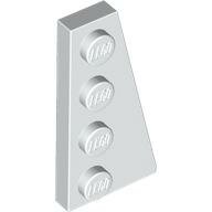 LEGO White Wedge, Plate 4 x 2 Right 41769 - 4160857 LEGO White Wedge, Plate 4 x 2 Right 41769 - 4160857
