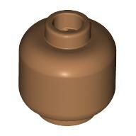 LEGO Medium Nougat Minifigure, Head (Plain) 3626 - 4629994 LEGO Medium Nougat Minifigure, Head (Plain) 3626 - 4629994