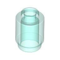 LEGO Trans-Light Blue Brick, Round 1 x 1 3062 - 4183544 LEGO Trans-Light Blue Brick, Round 1 x 1 3062 - 4183544
