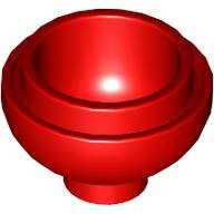 LEGO Red Brick, Round 2 x 2 Dome Bottom 15395 - 6065839