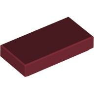 LEGO Dark Red Tile 1 x 2 3069 - 4165783 LEGO Dark Red Tile 1 x 2 3069 - 4165783