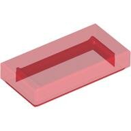 LEGO Trans-Red Tile 1 x 2 3069 - 4189801 LEGO Trans-Red Tile 1 x 2 3069 - 4189801