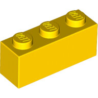 LEGO Yellow Brick 1 x 3 3622 - 362224 LEGO Yellow Brick 1 x 3 3622 - 362224