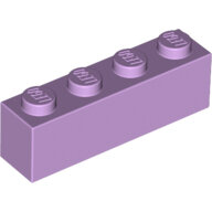 LEGO Lavender Brick 1 x 4 3010 - 6097867 LEGO Lavender Brick 1 x 4 3010 - 6097867