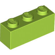 LEGO Lime Brick 1 x 3 3622 - 4166093 LEGO Lime Brick 1 x 3 3622 - 4166093