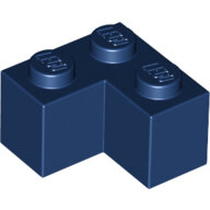 LEGO Dark Blue Brick 2 x 2 Corner 2357 - 6228123 LEGO Dark Blue Brick 2 x 2 Corner 2357 - 6228123